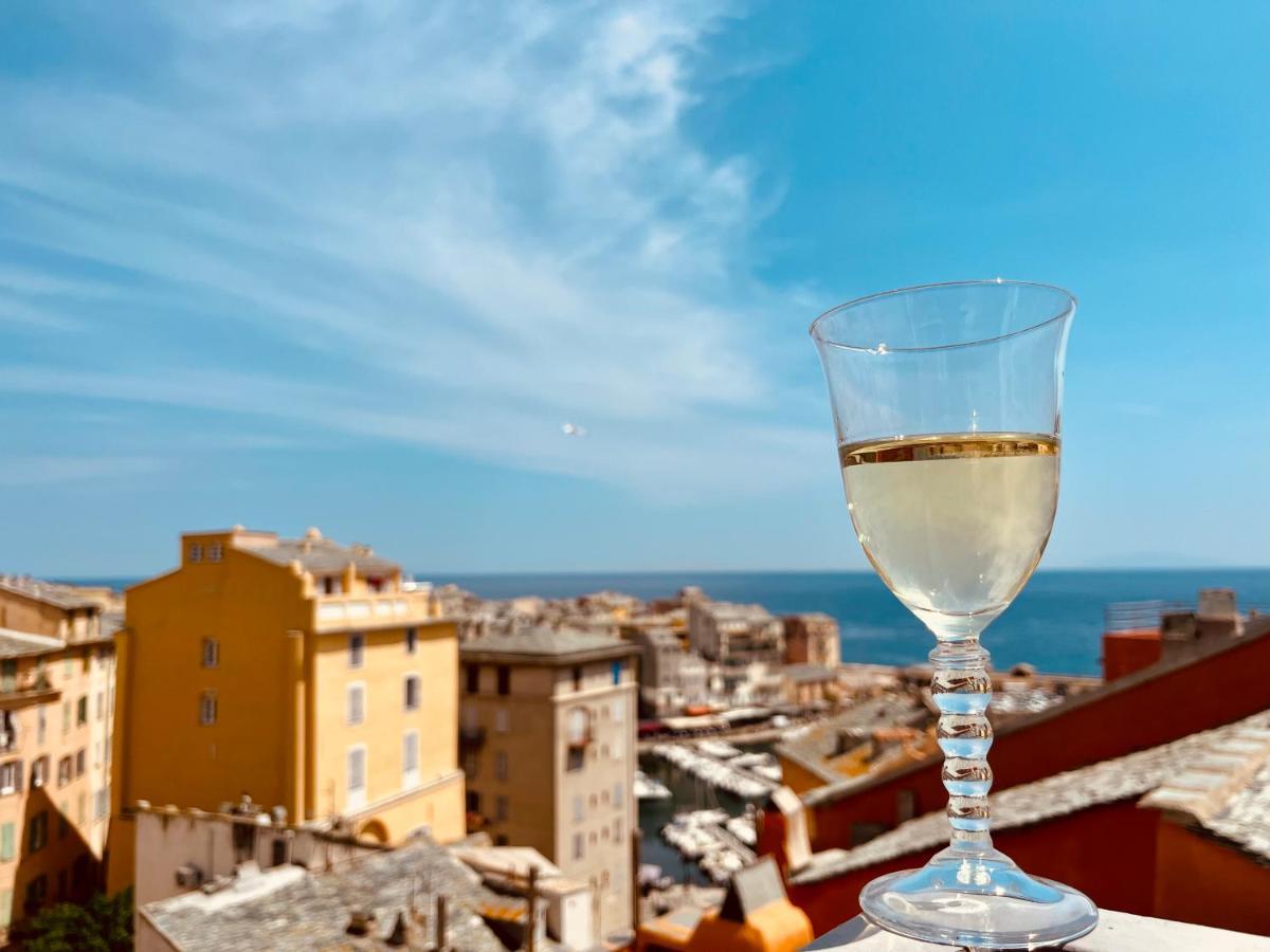 Pepites Bastiaises Vatta Appartement Roof Top Jacuzzi Vue Vieux Port 巴斯蒂亚 外观 照片